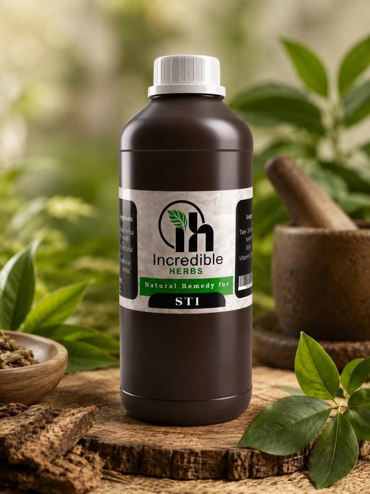 Incredible Herbs intimate wellness herbal blend bottle